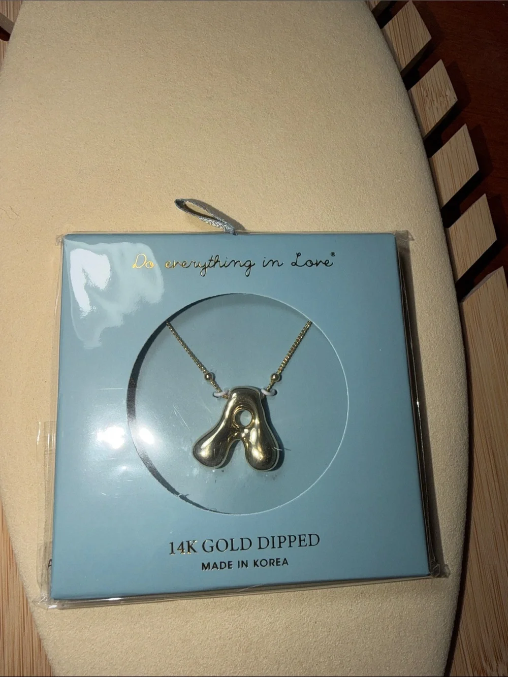 14K Gold Dipped Sculptural Pendant Necklace - Gold